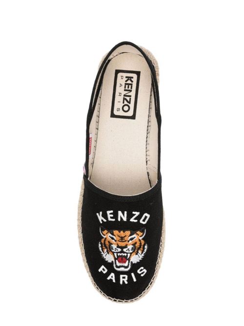 Espadrillas in tela nera Kenzo | FE55ES020F8199