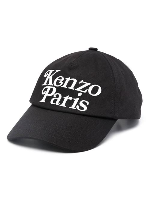 Black hat with logo print Kenzo | FE58AC511F4299