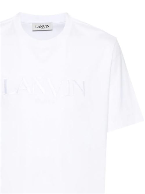 optical white cotton jersey Lanvin | RMTS0010J208P2401