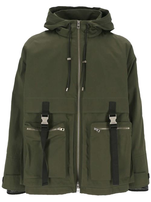 Parka realizzato in cotone compatto LOEWE | H526Y02W644150