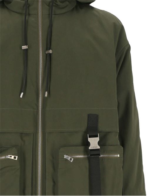 Parka realizzato in cotone compatto LOEWE | H526Y02W644150