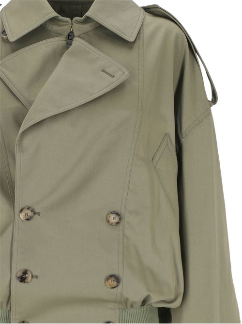 Giacca verde militare Loewe | S540Y02XAW4430