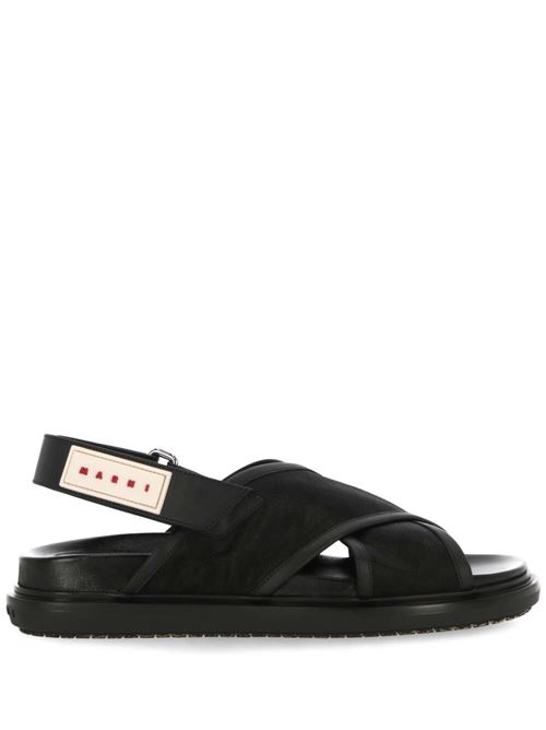 Black sandal Marni | FBMS016401P639200N99