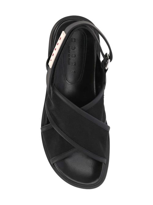 Sandalo nero Marni | FBMS016401P639200N99