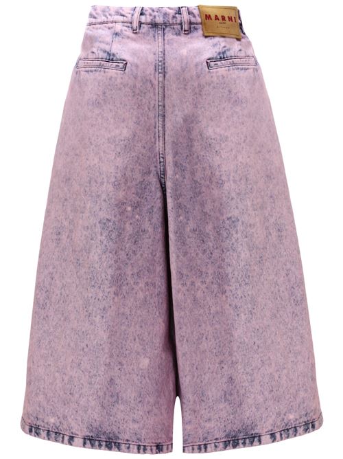 Pantaloni in denim rosa Marni | PAJD0472A0USCV96MBC13