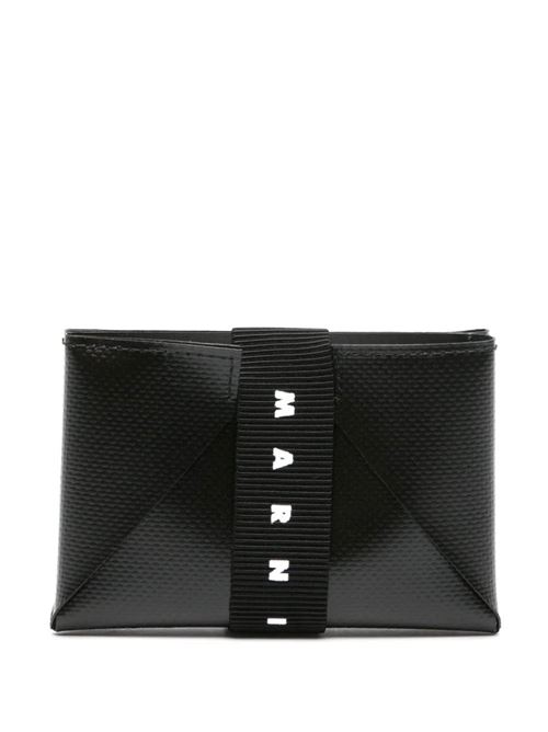 Origami logo-strap cardholder Marni | PFMI0008U9P576900N99