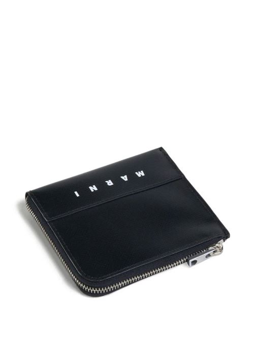 Logo Wallet Portafogli Nero Marni | PFMI0075A0P576900N99