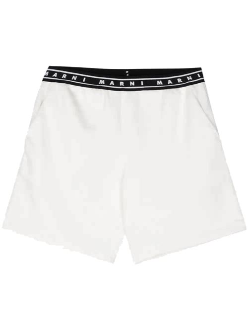 Ivory white shorts Marni | PJMU0065A1UTC30100W02