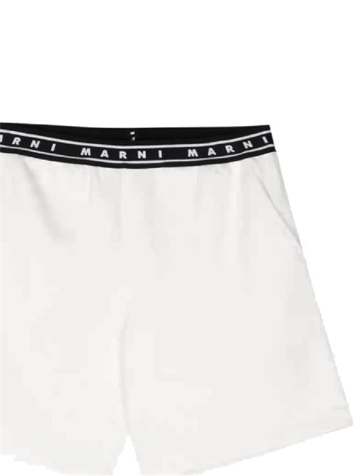 Ivory white shorts Marni | PJMU0065A1UTC30100W02