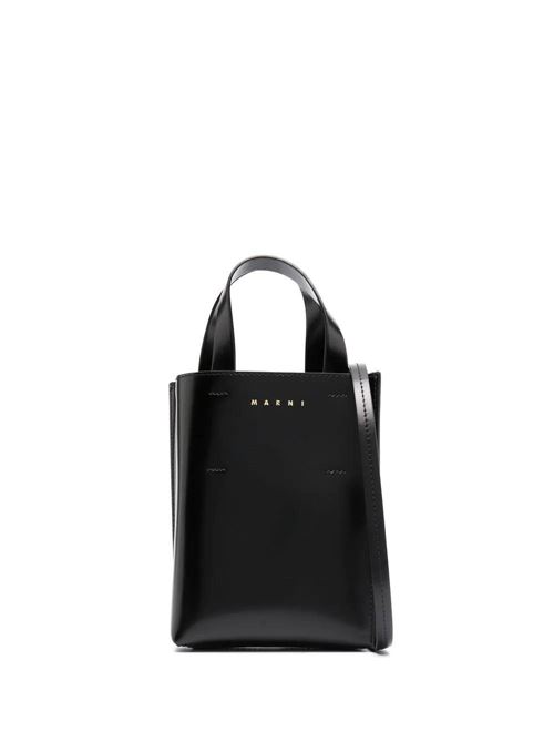 Museo Nano leather tote bag Marni | SHMP0050Y0LV639Z2P71