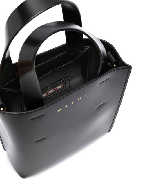 Museo Nano leather tote bag Marni | SHMP0050Y0LV639Z2P71