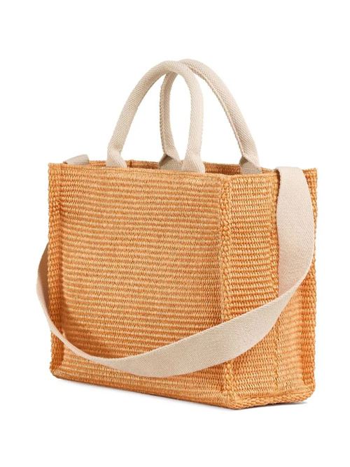 borsa tote piccola in rafia Marni | SHMP0077U0P386000R30