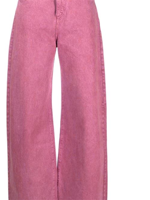 Pink cotton blend woman denim Marques'Almeida | RST24TR0014DRLPINK