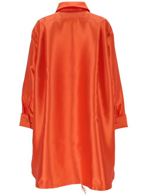 Camicia donna over color lava Marques'Almeida | SS24TP0172MKDORORANGE