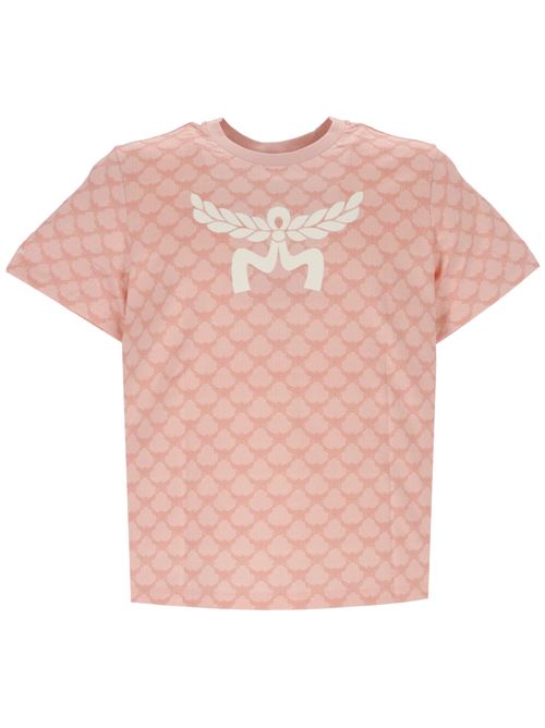 T-shirt rosa donna MCM | MFTESMM03P6