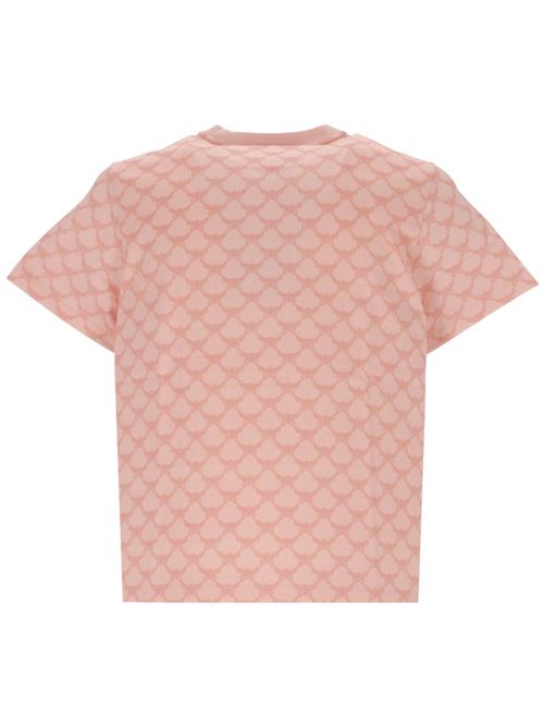 Flamingo pink woman t-shirt MCM | MFTESMM03P6