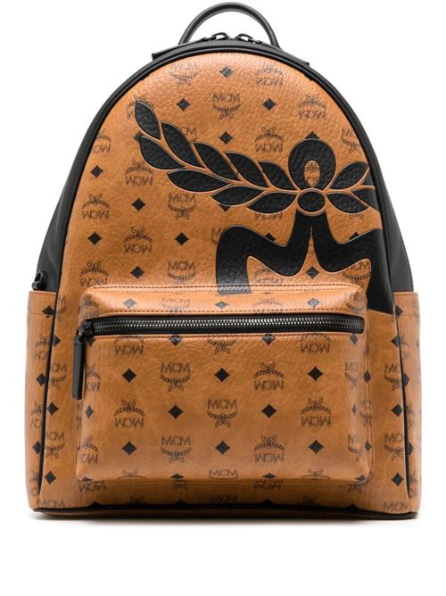 Stark Mega Laurel Visetos medium backpack MCM | MMKESVE02CO