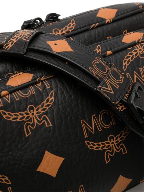 Aren bag with monogram MCM | MMRDATA01BK