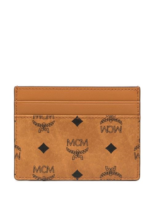 Aren Visetos mini card holder MCM | MXADATA08CO