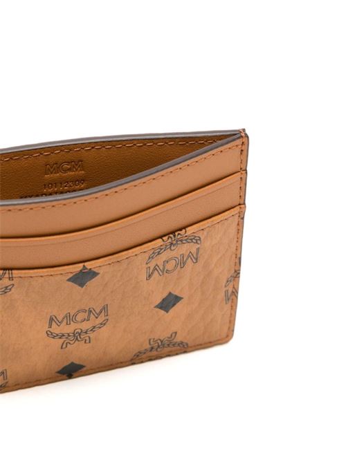 Aren Visetos mini card holder MCM | MXADATA08CO