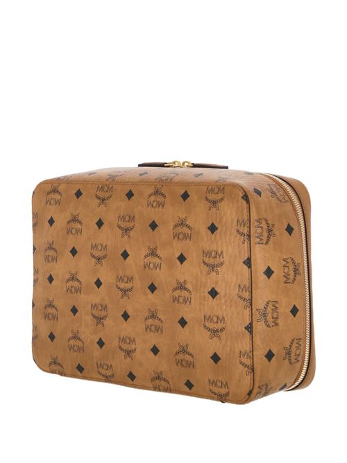 Ottomar toiletry bag in visetos MCM | MXZESTT03CO