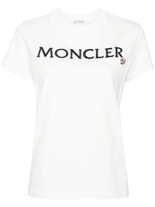 Woman logo t-shirt Moncler | 8C000-06829HP037