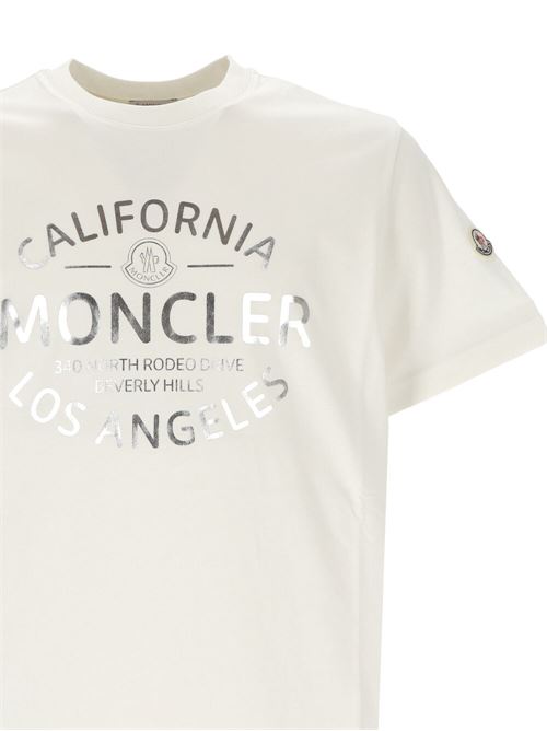 T-shirt bianca uomo Moncler | 8C000-4089AJS034