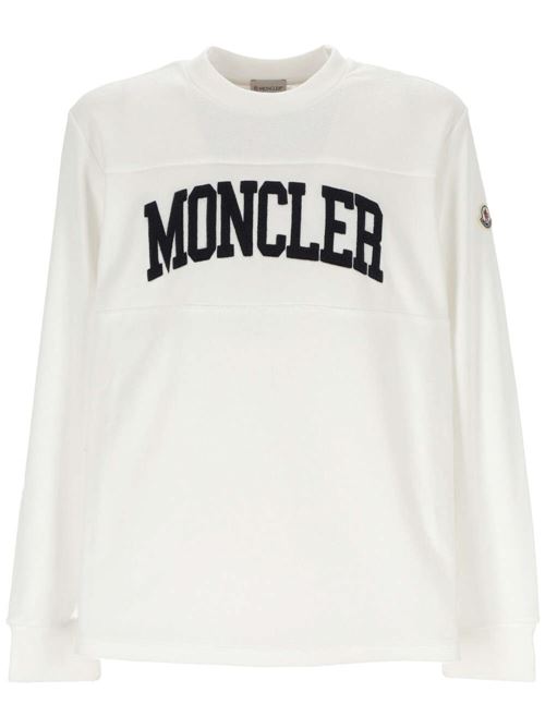 White/black sweatshirt Moncler | 8G000-24899VV032