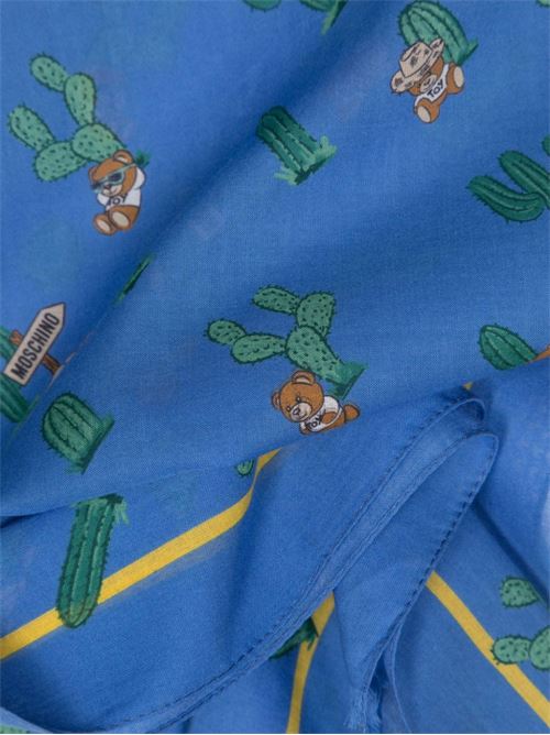 Sciarpa con stampa cactus Moschino | 03321M3068003