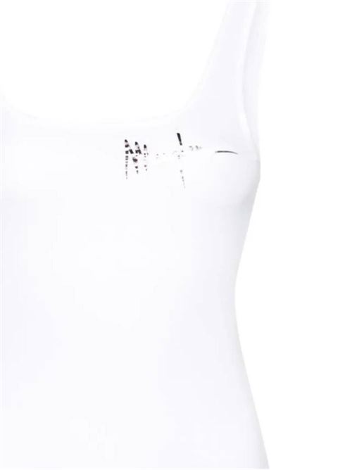 Body con stampa del logo in jersey Mugler | 24P3BO02342741016