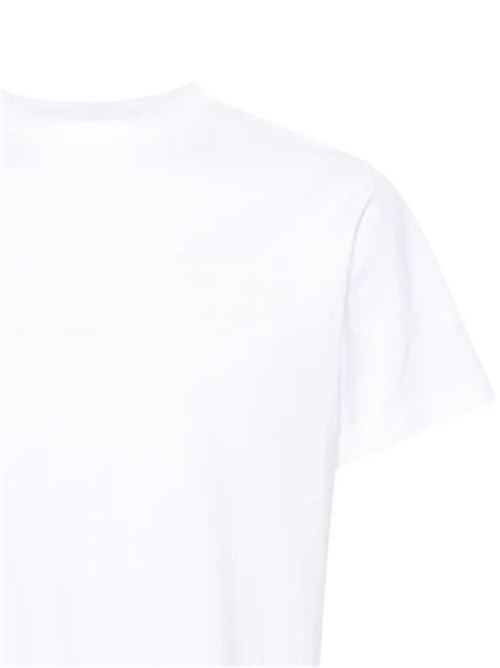 White cotton jersey t-shirt Mugler | 24P3TS0099D2841016