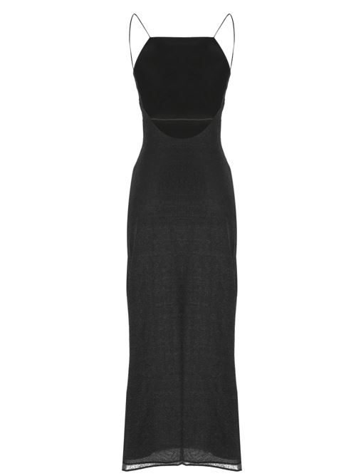 Stretch-design lurex woman dress Oseree | LLS249BLACK