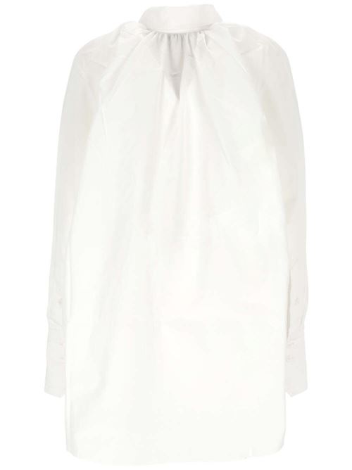 White cotton poplin woman shirt Patou | BL0310017001W