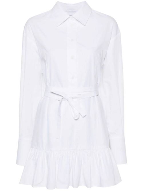 White cotton woman shirt dress Patou | DR1360017001W