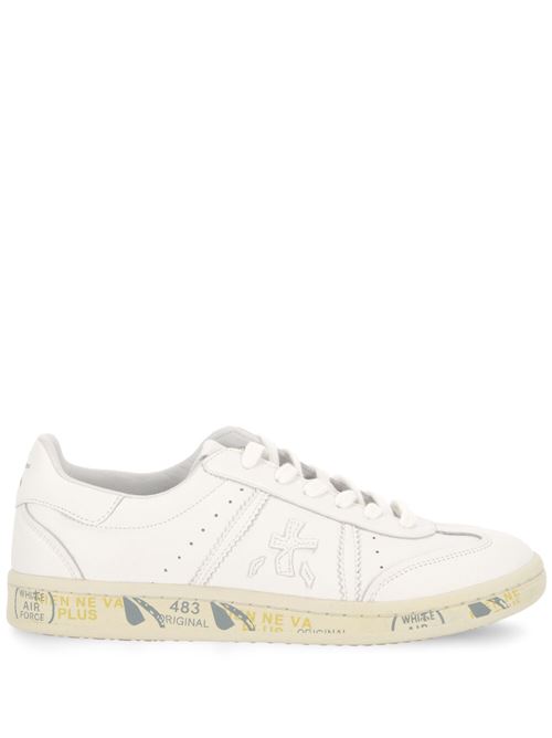 White sneakers with perforated details Premiata | BONNIED6766