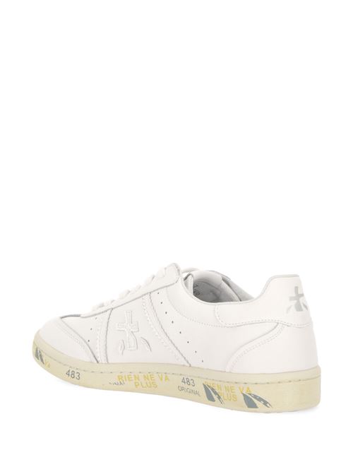 White sneakers with perforated details Premiata | BONNIED6766