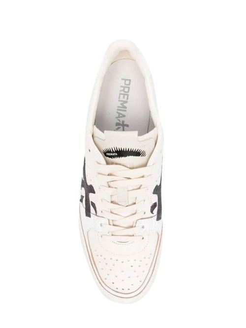 Sneakers bianca con stampa del logo Premiata | BSKTCLAY6775