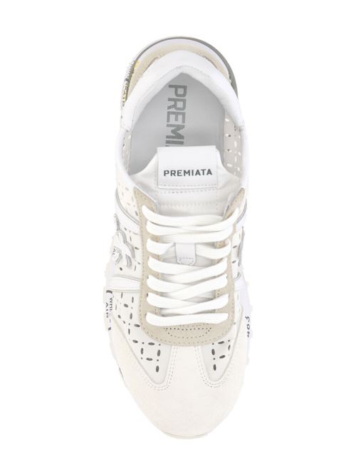 Sneakers bianco/multicolore traforato Premiata | LUCYD6669