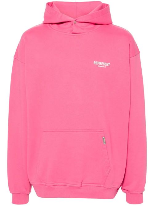 Owner's Club sweatshirt with hood for woman REPRESENT | OCM407144