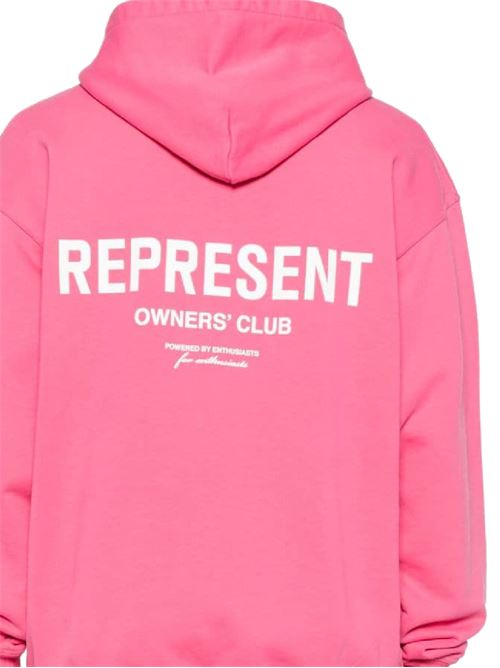 Owner's Club sweatshirt with hood for woman REPRESENT | OCM407144