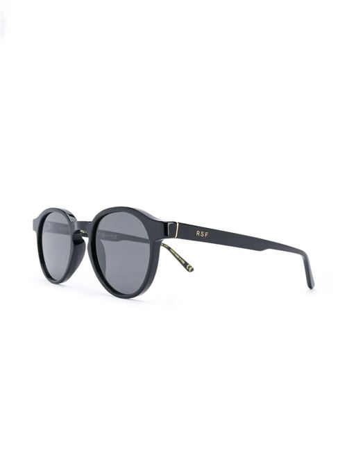 Black acetate round frame sunglasses RETROSUPERFUTURE | 0Q7BLACK