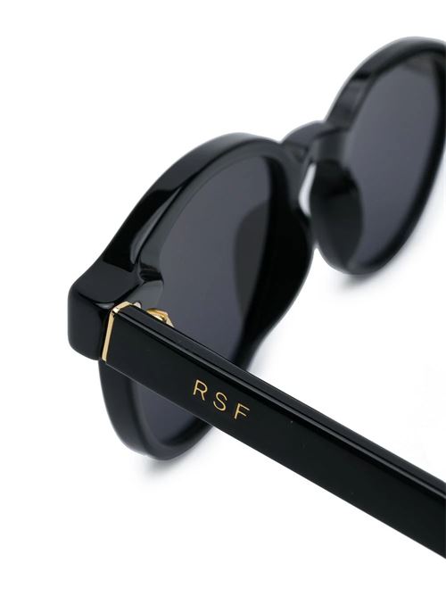 Black acetate round frame sunglasses RETROSUPERFUTURE | 0Q7BLACK