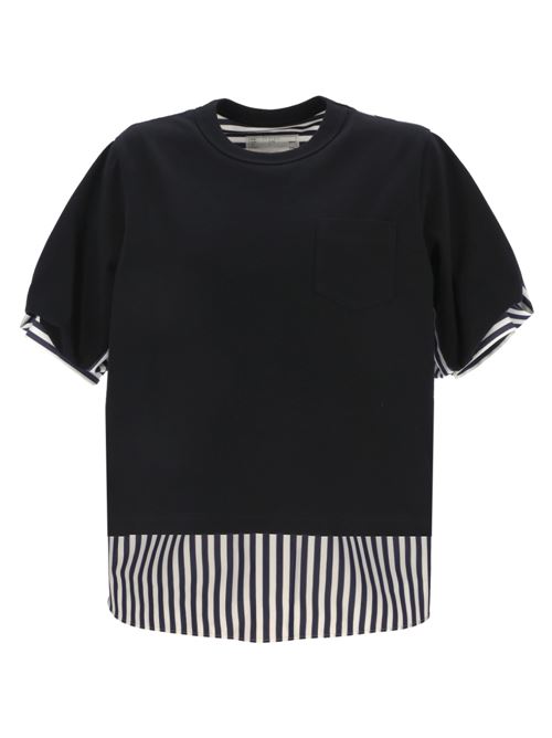 Cotton T-shirt Sacai | 07311240