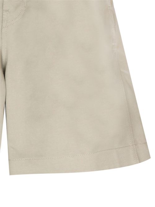 Beige cotton twill shorts Sacai | 24-03318M651