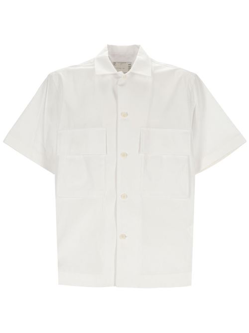 Off-white cotton shirt Sacai | 24-03365M151