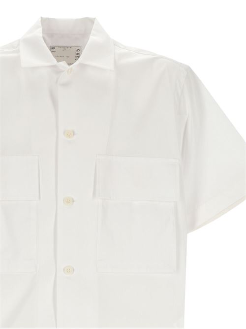 Off-white cotton shirt Sacai | 24-03365M151