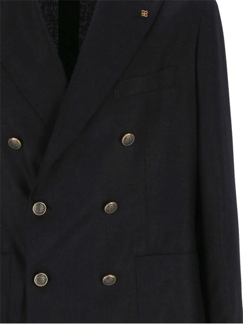 Blazer blu navy con maniche lunghe Tagliatore | 1SMC20K440044U24E293B3092