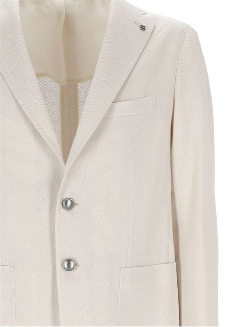 Blazer beige Tagliatore | 1SMJ22K650004Z24E063A1063