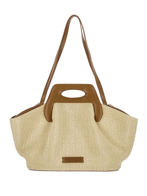 Beige caramel brown woman bag Themoirè | TMSR24DHP81SHELL/CARAMEL