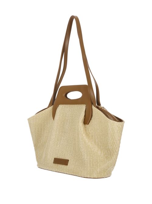 Beige caramel brown woman bag Themoirè | TMSR24DHP81SHELL/CARAMEL